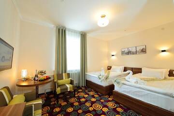 Двухместный номер с 2 отдельными кроватями в Отеле Konfor Hotel Burabay